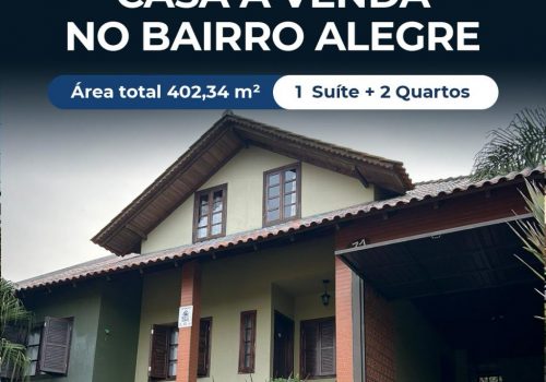 Casa à venda – Bairro Alegre