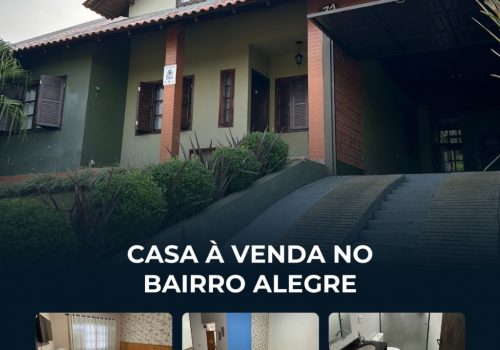 Casa à venda – Bairro Alegre